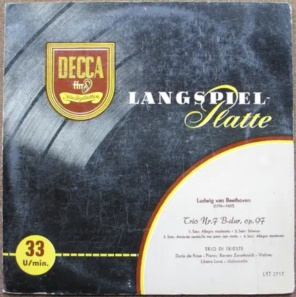 Beethoven - Trio Nr.7 Op 97