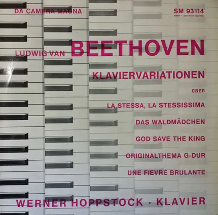 Ludwig van Beethoven , Werner Hoppstock - Klaviervariationen