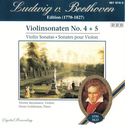 Beethoven - Violinsonaten No. 4 + 5