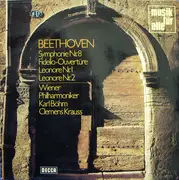 LP - Beethoven - Symphonie Nr. 8 / Fidelio-Ouvertüre / Leonore Nr.1 / Leonore Nr.2 - Electronic Stereo