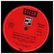LP - Beethoven - Symphonie Nr. 8 / Fidelio-Ouvertüre / Leonore Nr.1 / Leonore Nr.2 - Electronic Stereo