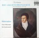 LP-Box - Beethoven - Die 5 Klavierkonzerte - 'Mondschein-Sonate' - hardcover box +booklet