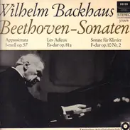 Ludwig van Beethoven - Beethoven-Sonaten - Appassionata F-Moll Op. 57; Les Adieux Es-Dur Op. 81a; Sonate Für Klavier F-Dur