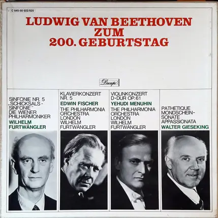 Ludwig van Beethoven - Beethoven Zum 200. Geburtstag