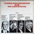 LP-Box - Ludwig van Beethoven , Wilhelm Furtwängler , Edwin Fischer , Yehudi Menuhin , Walter Gieseking - Beethoven Zum 200. Geburtstag