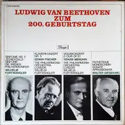 LP-Box - Ludwig van Beethoven , Wilhelm Furtwängler , Edwin Fischer , Yehudi Menuhin , Walter Gieseking - Beethoven Zum 200. Geburtstag