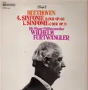 LP - Ludwig van Beethoven , Wilhelm Furtwängler , Wiener Philharmoniker - 4. Sinfonie B-Dur Op. 60, 1. Sinfonie C-Dur Op. 21 - Club-Sonderauflage