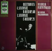 LP - Ludwig van Beethoven , Wilhelm Furtwängler , Wiener Philharmoniker - 4. Sinfonie B-Dur Op. 60, 1. Sinfonie C-Dur Op. 21 - Club-Sonderauflage