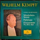 LP - Beethoven / Wilhelm Kempff - Mondschein-Sonate - Pathetique - Klaviersonate Nr. 30 E-dur