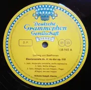 LP - Beethoven / Wilhelm Kempff - Klaviersonate Nr. 31 As-dur / Nr. 32 C-moll