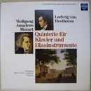 LP - Ludwig van Beethoven , Wolfgang Amadeus Mozart , Complesso Musica Da Camera di Roma - Quintette Für Klavier Und Blasinstrumente