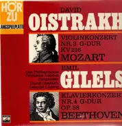 Beethoven / Mozart (Oistrakh / Gilels) - Piano Concerto / Violin Concerto