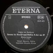 LP - Beethoven - Sonate Für Klavier Und Violine A-dur Op. 47 (Kreutzer-Sonate) Sonate Für Klavier Und Violine F-dur Op. 24 (Frühlings-Sonate)