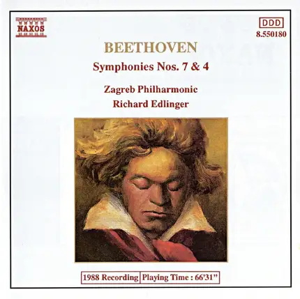Beethoven - Symphonies Nos. 7 & 4