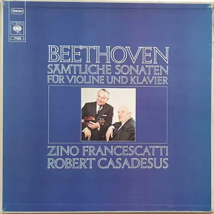 Beethoven - Sämtliche Sonaten Für Violine Und Klavier