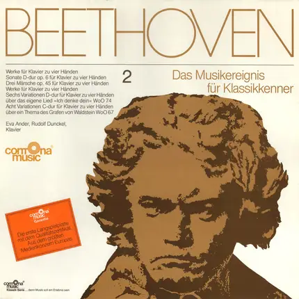 Beethoven - Werke Für Klavier Zu Vier Händen