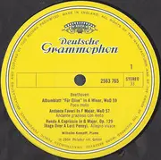 LP - Beethoven / Wilhelm Kempff, David Oistrakh - 'Für Elise' / Andante Favori / Rage Over A Lost Penny / 2 Violin Romances - Beethoven Edition Sampler