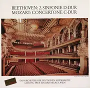 LP - Beethoven / Mozart - 2. Sinfonie D-Dur / Concertone C-Dur