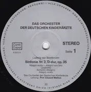 LP - Beethoven / Mozart - 2. Sinfonie D-Dur / Concertone C-Dur