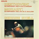 LP - Beethoven / Mozart - Symphony No. 5 In C Minor / Symphony No. 34 In C Major. George Szell - Promo