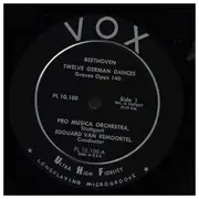 LP - Beethoven / Mozart - 12 German Dances