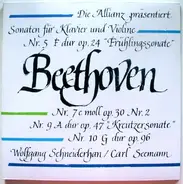 Ludwig van Beethoven / Wolfgang Schneiderhan , Carl Seemann - Die Allianz Präsentiert: Beethoven Sonaten Für Klavier Und Violine