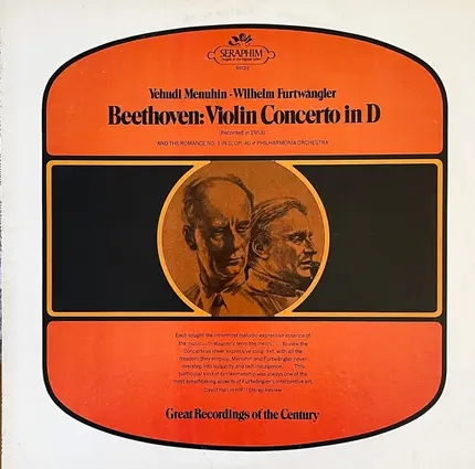 Beethoven - Violin Concerto In D - Romance No. 1 In G, Op. 40