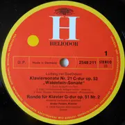 LP - Beethoven - Klaviersonaten Nr.21 'Waldstein' & Nr.23 'Appassionata' / Rondo für Klavier op.51/1 & 51/2