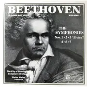 CD-Box - Ludwig van Beethoven Beethoven City Of Birmingham Symphony Orchestra , Walter Weller - The Complete Symphonies Volume I - Sealed