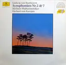 LP - Ludwig van Beethoven / Berliner Philharmoniker / Herbert von Karajan - Symphonies Nos. 2 & 7