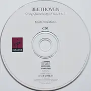 Double CD - Beethoven / Borodin String Quartet - String Quartets Op.18 Nos.4 & 5, Op.130, Große Fuge In B-Flat Major, Op.133