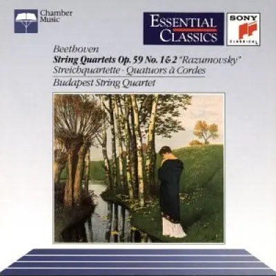 Ludwig Van Beethoven / Budapest String Quartet - String Quartets Op. 59 No. 1&2