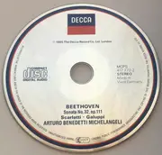 CD - Beethoven / Scarlatti / Galuppi / Arturo Benedetti Michelangeli - Sonata No. 32, Op. 111 a.o.