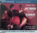 CD - Beethoven / Schubert - String Trios (String Trios, Op. 9/1 & 3 / Trio Movement, D471)