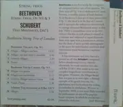 CD - Beethoven / Schubert - String Trios (String Trios, Op. 9/1 & 3 / Trio Movement, D471)