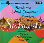 LP - Ludwig Van Beethoven / Franz Schubert - Leopold Stokowski Conducting The The London Philharmonic Or - Fifth Symphony / 'Unfinished'