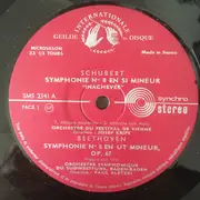 LP - Beethoven / Schubert - Symphonie N° 5, Symphonie Inachevée