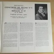 LP - Beethoven - Concerto De Piano N°5 'L'empereur' / Sonate N°27 En Mi Mineur