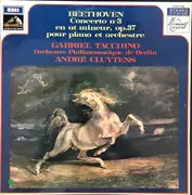 LP - Ludwig van Beethoven / Gabriel Tacchino / André Cluytens / Berliner Philharmoniker - Beethoven Concerto n°3 en ut mineur, op. 37 pour piano et orchestre