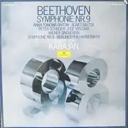 Double LP - Ludwig van Beethoven / Herbert von Karajan , Berliner Philharmoniker - Symphonie No. 8 En Fa Majeur, Op. 93 - Symphonie No. 9 En Ré Mineur, Op. 125 - Gatefold