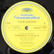 Double LP - Ludwig van Beethoven / Herbert von Karajan , Berliner Philharmoniker - Symphonie No. 8 En Fa Majeur, Op. 93 - Symphonie No. 9 En Ré Mineur, Op. 125 - Gatefold