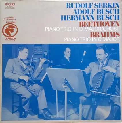 Ludwig van Beethoven / Johannes Brahms - Piano Trio In D Major, "Ghost" / Piano Trio In C Major