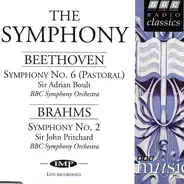 Ludwig van Beethoven / Johannes Brahms ‎- Sir Adrian Boult / John Pritchard , BBC Symphony Orchestra - The Symphony (Symphony No.6 (Pastoral) / Symphony No.2)