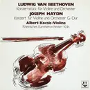 LP - Beethoven / Haydn - Konzertstück Für Violine Und Orchester / Konzert Für Violine Und Orchester G-Dur
