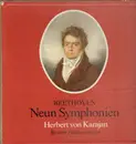 LP-Box - Ludwig van Beethoven/ Karajan, Berliner Philharmoniker - Neun Symphonien