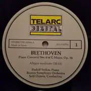 LP - Ludwig van Beethoven : Rudolf Serkin , Seiji Ozawa , Boston Symphony Orchestra - Piano Concerto No. 4 In G Major, Op. 80