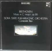LP - Ludwig Van Beethoven / Sofia Philharmonic Orchestra / Konstantin Iliev - Mass In C-Major Op.86
