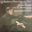 LP - Ludwig van Beethoven ; Stephen Bishop With The New Philharmonia Orchestra , Conducted By Rafael Frü - Piano Concerto No. 4, Sonata Op. 49