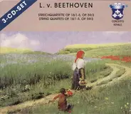 Ludwig van Beethoven - Streichquartette Op. 18/1-5, Op. 59/3 = String Quartets Op. 18/1-5, Op. 59/3