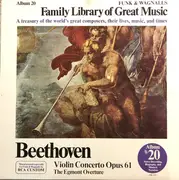LP - Ludwig van Beethoven - Violin Concerto Opus 61 / The Egmont Overture